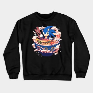 sonic in noodles Crewneck Sweatshirt